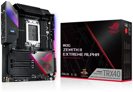 Asus ROG Zenith II Extreme Alpha AMD TRX40 Socket sTRX4 ATX esteso