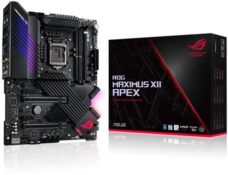 Asus ROG MAXIMUS XII APEX Intel Z490 LGA 1200 ATX Asus ROG MAXIMUS XII APEX Intel Z490 LGA 1200 ATX