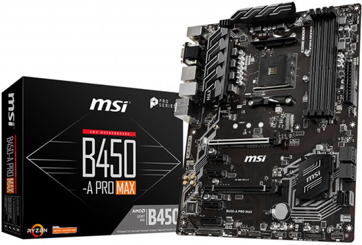 MSI B450-A PRO MAX scheda madre AMD B450 Presa AM4 ATX