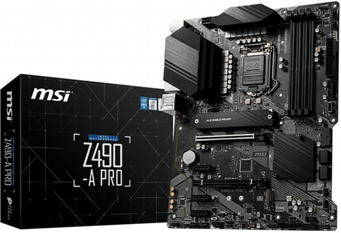 MSI Z490-A PRO scheda madre Intel Z490 LGA 1200 ATX MSI Z490-A PRO scheda madre Intel Z490 LGA 1200 ATX