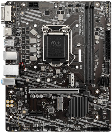 MSI H410M-A PRO scheda madre Intel H410 LGA 1200 micro ATX