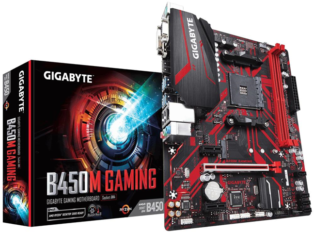 Gigabyte B450M GAMING scheda madre AMD B450 Presa AM4 micro ATX