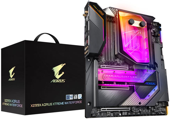 Gigabyte X299X Aorus Xtreme Waterforce Intel X299 Express LGA 2066 (Socket R4) XL-ATX