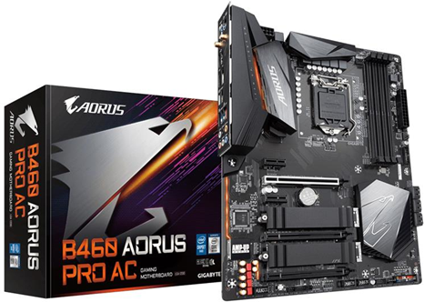 Gigabyte B460 AORUS PRO AC scheda madre Intel B460 Express LGA 1200 ATX Gigabyte B460 AORUS PRO AC scheda madre Intel B460 Express LGA 1200 ATX