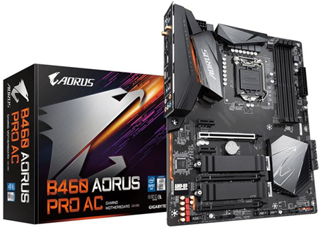 Gigabyte B460 AORUS PRO AC scheda madre Intel B460 Express LGA 1200 ATX