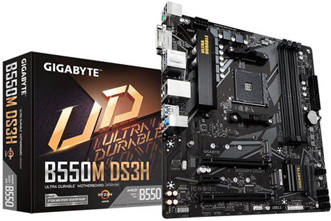 Gigabyte B550M DS3H AMD B550 Presa AM4 micro ATX