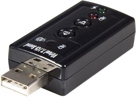 StarTech.com Scheda audio esterna adattatore audio USB Stereo Virtual 7.1