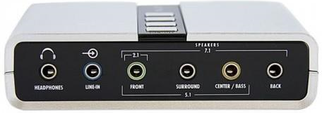 StarTech.com Scheda audio esterna adattatore audio USB 7.1 con audio digitale SPDIF StarTech.com Scheda audio esterna adattatore audio USB 7.1 con audio digitale SPDIF