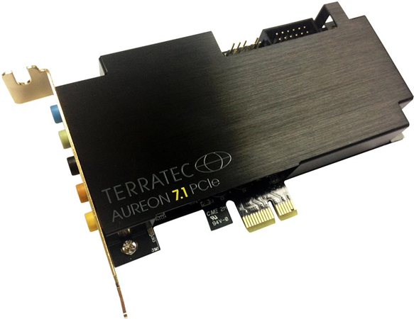 TerraTec Aureon 7.1 PCIe Interno 7.1channels PCI-E TerraTec Aureon 7.1 PCIe Interno 7.1channels PCI-E
