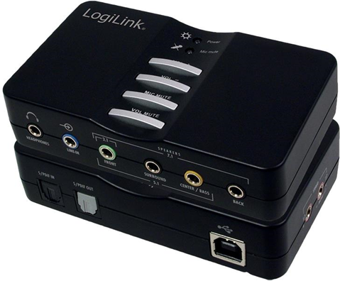 LogiLink USB Sound Box Dolby 7.1 8-Channel 7.1 canali LogiLink USB Sound Box Dolby 7.1 8-Channel 7.1 canali