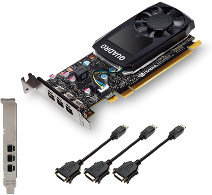 PNY VCQP400DVIV2-PB scheda video NVIDIA Quadro P400 V2 2 GB GDDR5