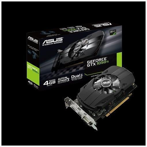 Asus Scheda video  PH-GTX1050TI-4G GeForce GTX 1050 Ti 4Gb GDDR5 Asus Scheda video  PH-GTX1050TI-4G GeForce GTX 1050 Ti 4Gb GDDR5