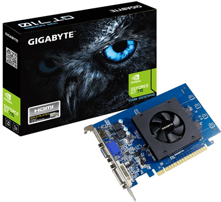 Gigabyte GV-N710D5-1GI scheda video NVIDIA GeForce GT 710 1 GB GDDR5