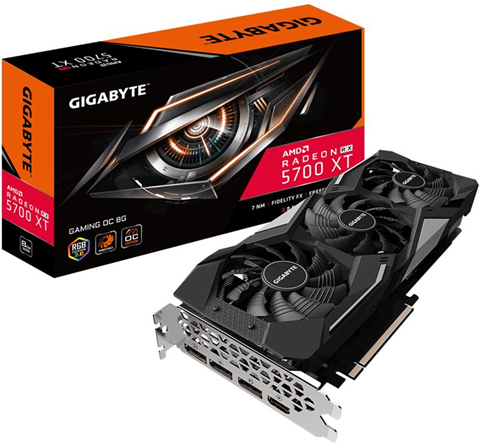 Gigabyte GV-R57XTGAMING-OC-8GD scheda video Radeon RX 5700 XT 8 GB GDDR6