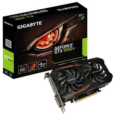 Gigabyte Scheda video  GeForce GTX 1050 Ti OC GeForce GTX 1050 Ti 4Gb GDDR5