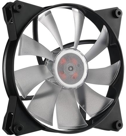 Cooler Master MasterFan Pro 140 Air Flow RGB Processore Ventilatore Nero, Trasparente