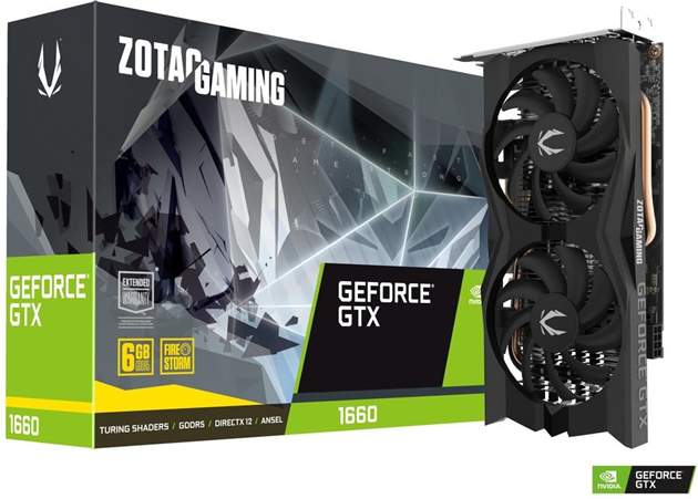Zotac ZT-T16600K-10M scheda video NVIDIA GeForce GTX 1660 6 GB GDDR5 Zotac ZT-T16600K-10M scheda video NVIDIA GeForce GTX 1660 6 GB GDDR5