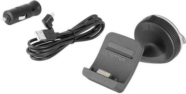 TomTom Supporto Click & Go e caricabatterie