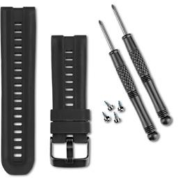 Garmin 010-11814-07 accessorio per smartwatch Band Nero Silicone Garmin 010-11814-07 accessorio per smartwatch Band Nero Silicone