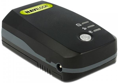 DeLOCK 60324 Bluetooth 33canali Nero ricevitore GPS DeLOCK 60324 Bluetooth 33canali Nero ricevitore GPS