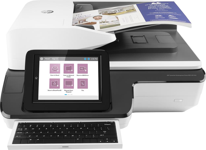 HP Scanjet Enterprise Flow N9120 fn2 Scanner piano e ADF 600 x 600 DPI A3 Nero, Bianco HP Scanjet Enterprise Flow N9120 fn2 Scanner piano e ADF 600 x 600 DPI A3 Nero, Bianco