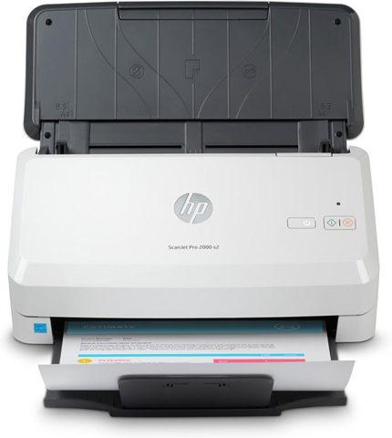 HP Scanjet Pro 2000 s2 Scanner a foglio 600 x 600 DPI A4 Nero, Bianco HP Scanjet Pro 2000 s2 Scanner a foglio 600 x 600 DPI A4 Nero, Bianco