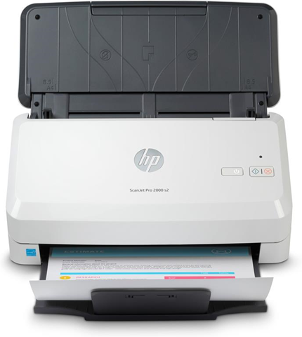 HP Scanjet Pro 2000 s2 Scanner a foglio 600 x 600 DPI A4 Nero, Bianco