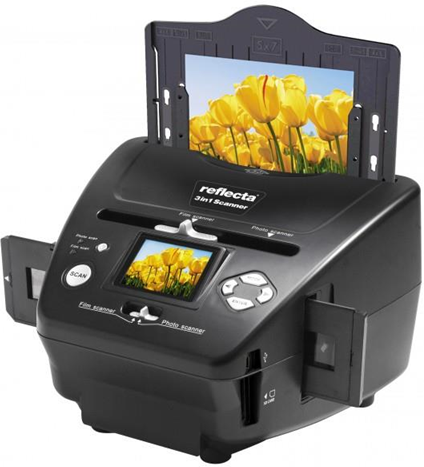 Reflecta 64220 Film/slide scanner 1800 x 1800DPI Nero scanner Reflecta 64220 Film/slide scanner 1800 x 1800DPI Nero scanner