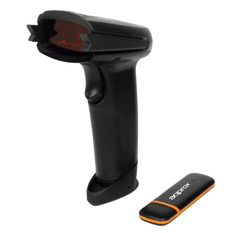 Approx APPLS03 lettore di codici a barre 1D Laser Nero Handheld bar code reader Approx APPLS03 lettore di codici a barre 1D Laser Nero Handheld bar code reader
