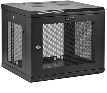 StarTech.com RK920WALM rack 9U Da parete Nero StarTech.com RK920WALM rack 9U Da parete Nero