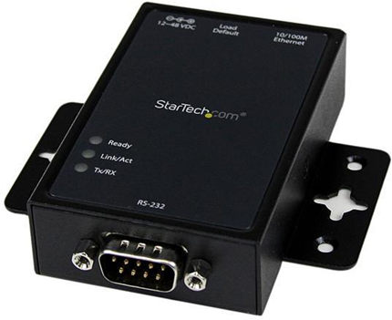 StarTech.com Convertitore Ethernet seriale RS232 a IP a 1 porta - Alluminio StarTech.com Convertitore Ethernet seriale RS232 a IP a 1 porta - Alluminio