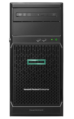 HP ProLiant ML30 Gen10 server Intel Xeon E 3,4 GHz 8 GB DDR4-SDRAM 24 TB Tower (4U) 350 W
