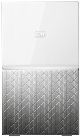 Western Digital MY CLOUD HOME Duo dispositivo di archiviazione cloud personale 6 TB Collegamento ethernet LAN Argento, Bianco Western Digital MY CLOUD HOME Duo dispositivo di archiviazione cloud personale 6 TB Collegamento ethernet LAN Argento, Bianco