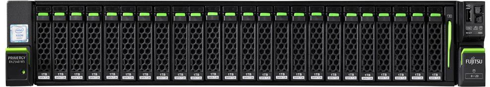 Fujitsu PRIMERGY RX2540 M5 server Intel Xeon Silver 2,2 GHz 16 GB DDR4-SDRAM 12 TB Armadio (2U) 450 W Fujitsu PRIMERGY RX2540 M5 server Intel Xeon Silver 2,2 GHz 16 GB DDR4-SDRAM 12 TB Armadio (2U) 450 W