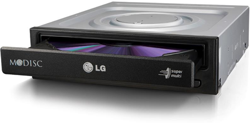 LG GH24NSD1 lettore di disco ottico Interno DVD Super Multi DL Nero