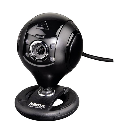 Hama 00053950 webcam 1,3 MP 1280 x 1024 Pixel USB 2.0 Nero