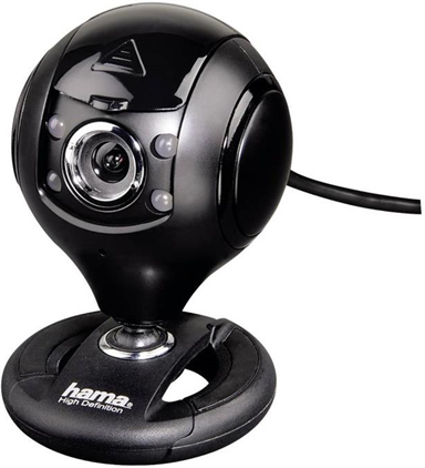 Hama 00053950 webcam 1,3 MP 1280 x 1024 Pixel USB 2.0 Nero Hama 00053950 webcam 1,3 MP 1280 x 1024 Pixel USB 2.0 Nero
