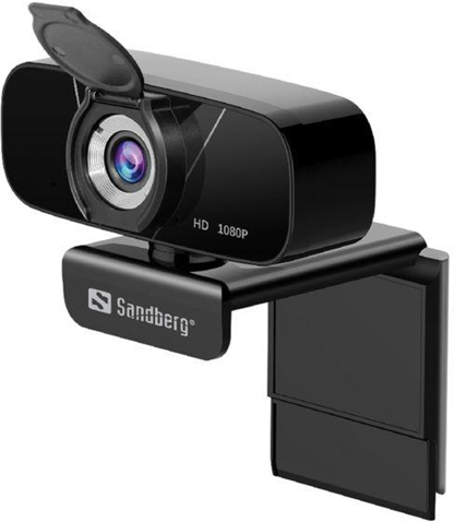 Sandberg 134-15 webcam 2 MP 1920 x 1080 Pixel USB 2.0 Nero