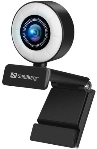 Sandberg 134-21 webcam 2 MP 1920 x 1080 Pixel USB 2.0 Nero Sandberg 134-21 webcam 2 MP 1920 x 1080 Pixel USB 2.0 Nero