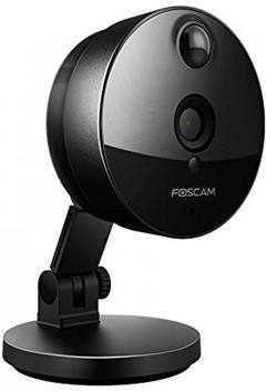 Foscam C1 Telecamera IP HD 720p da Interno, Wireless, P2P, Visore Notturno, 115, Slot Micro SD, Rilevatore Movimenti, Nero Foscam C1 Telecamera IP HD 720p da Interno, Wireless, P2P, Visore Notturno, 115, Slot Micro SD, Rilevatore Movimenti, Nero