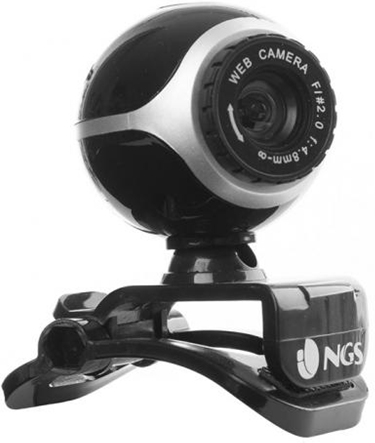 NGS XpressCam300 5MP USB 2.0 Nero, Argento webcam XPRESSCAM300