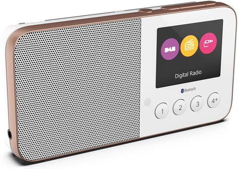 Pure Move T4 Portatile Digitale Oro, Bianco radio Pure Move T4 Portatile Digitale Oro, Bianco radio