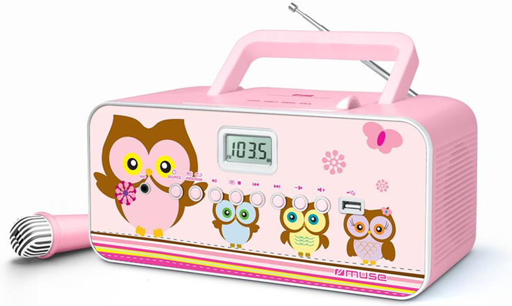 Muse M-29KP impianto stereo portatile Digitale 1 W Multicolore Muse M-29KP impianto stereo portatile Digitale 1 W Multicolore