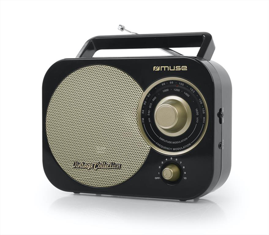 Muse M-055 RB radio Portatile Analogico Nero, Oro Muse M-055 RB radio Portatile Analogico Nero, Oro