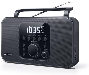 Muse M-091 R radio Portatile Digitale Nero Muse M-091 R radio Portatile Digitale Nero