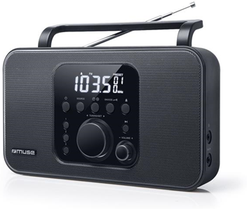 Muse M-091 R radio Portatile Digitale Nero