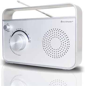 Soundmaster TR420 radio Portatile Digitale Argento, Bianco Soundmaster TR420 radio Portatile Digitale Argento, Bianco
