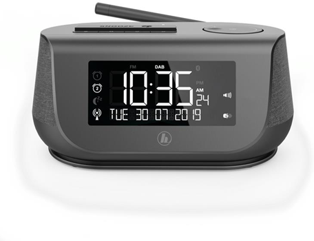 Hama DR36SBT radio Orologio Digitale Nero