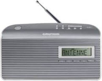 Grundig Music GS 7000 DAB+ Portatile Analogico e digitale Grigio, Argento radio