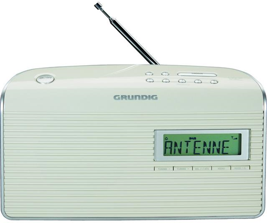 Grundig Music WS 7000 DAB+ Portatile Analogico e digitale Argento, Bianco radio Grundig Music WS 7000 DAB+ Portatile Analogico e digitale Argento, Bianco radio